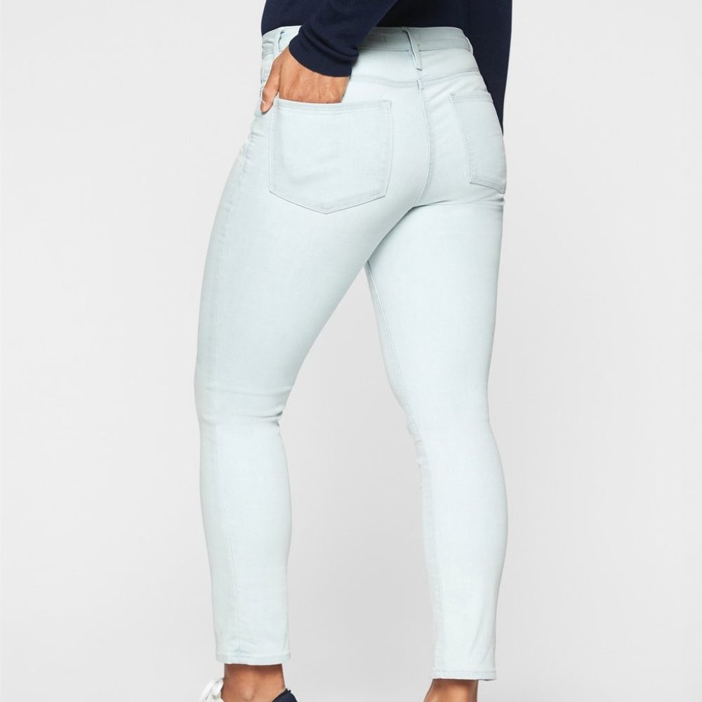 NWT! Athleta Women's Sculptek Crop Skinny Jeans Biscayne Wash/Size-6 - Picture 6 of 11